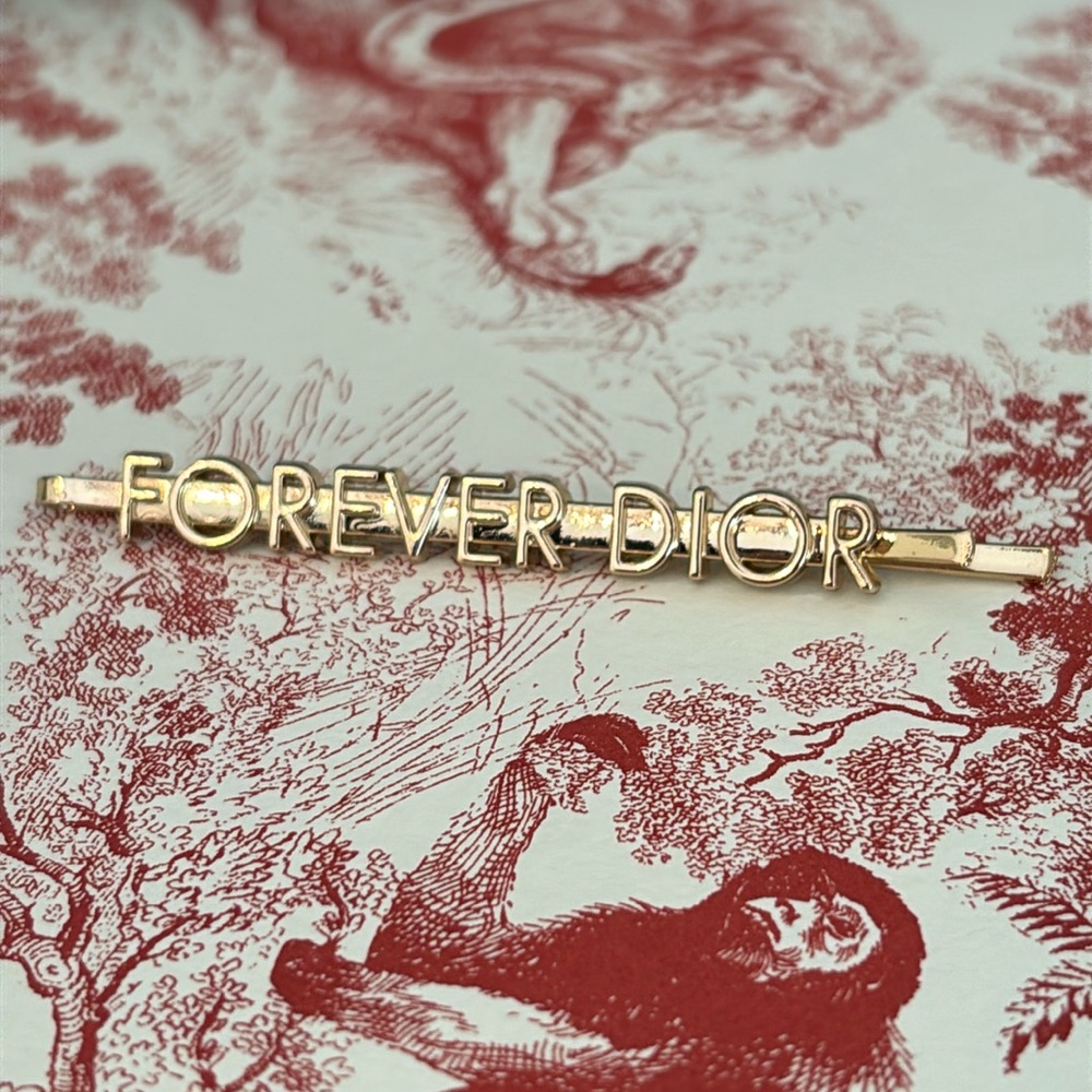 Forever Dior gold hair pin